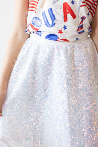 SALE Disco Sequin Twirl Skirt - By Baano