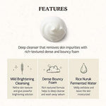 SKINFOOD Rice Daily Brightening Cleansing Foam