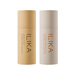 ILIKA Lip balm, Organic, 100% Plant-based, Natural Lip Treatment, COSMOS Certified Organic, PETA Certified Vegan & Cruelty-Free 2 Pack, Ginger Lemon & Almond Cardamom Rose - By Baano