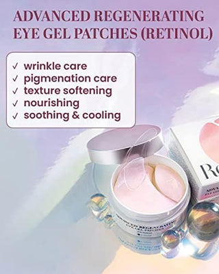 K-Secret Advanced Regenerating Eye Gel Patches - By Baano