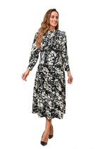 Black Orchid Tiered Skirt Midi Dress