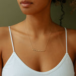 Heartbeat Name Necklace