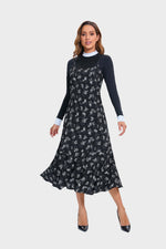 Midnight Floral Slip (Dress Only)