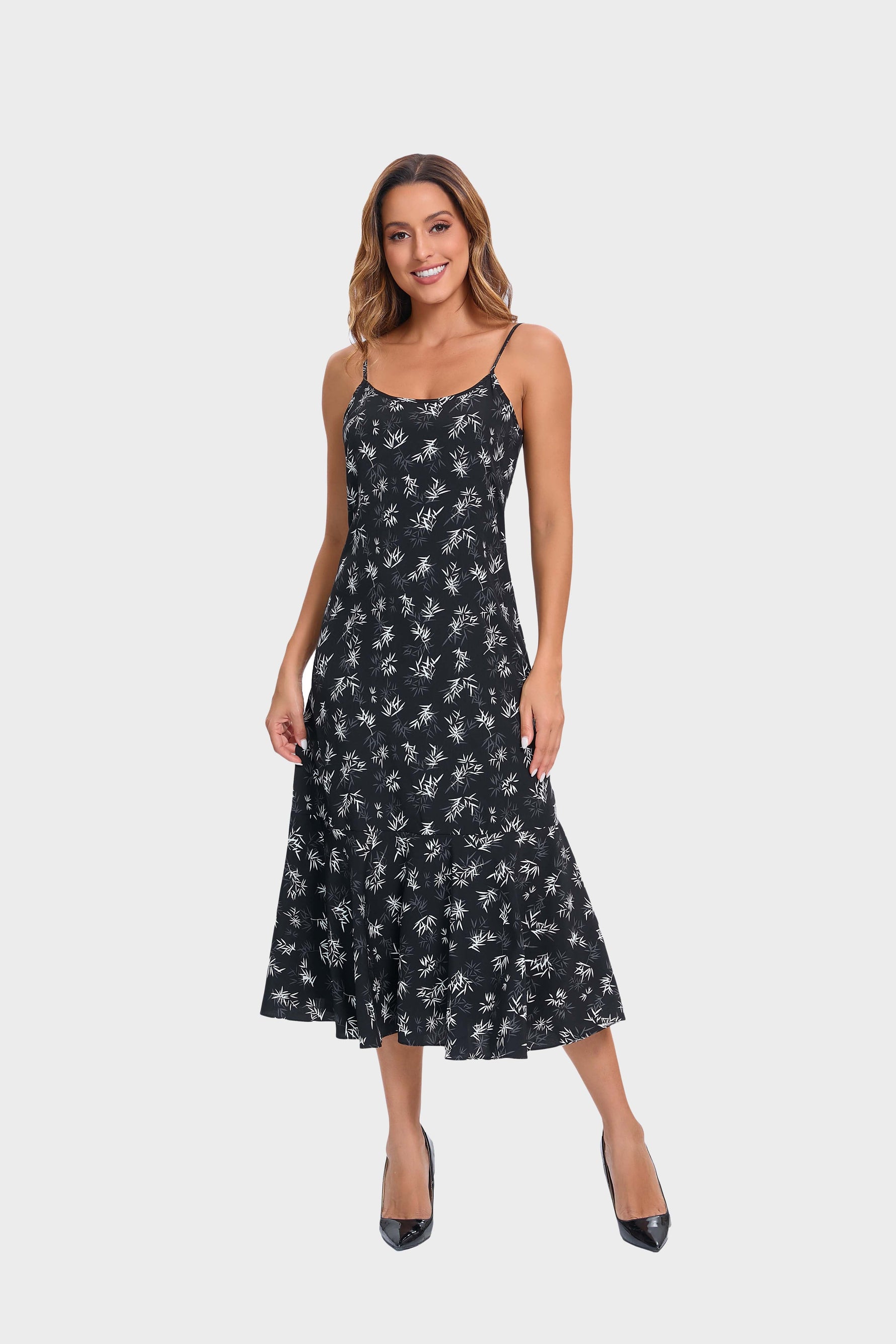 Midnight Floral Slip (Dress Only) - By Baano