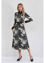 Twilight Petals Midi Dress