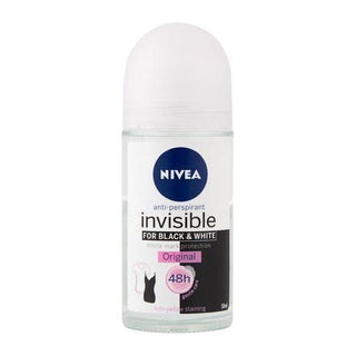 Nivea Invisible For Women Black & White Original Anti-perspirant Roll On 50ml