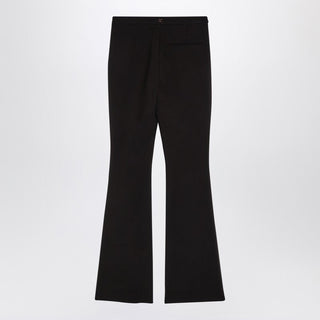 Brown Wool Trousers - By Baano
