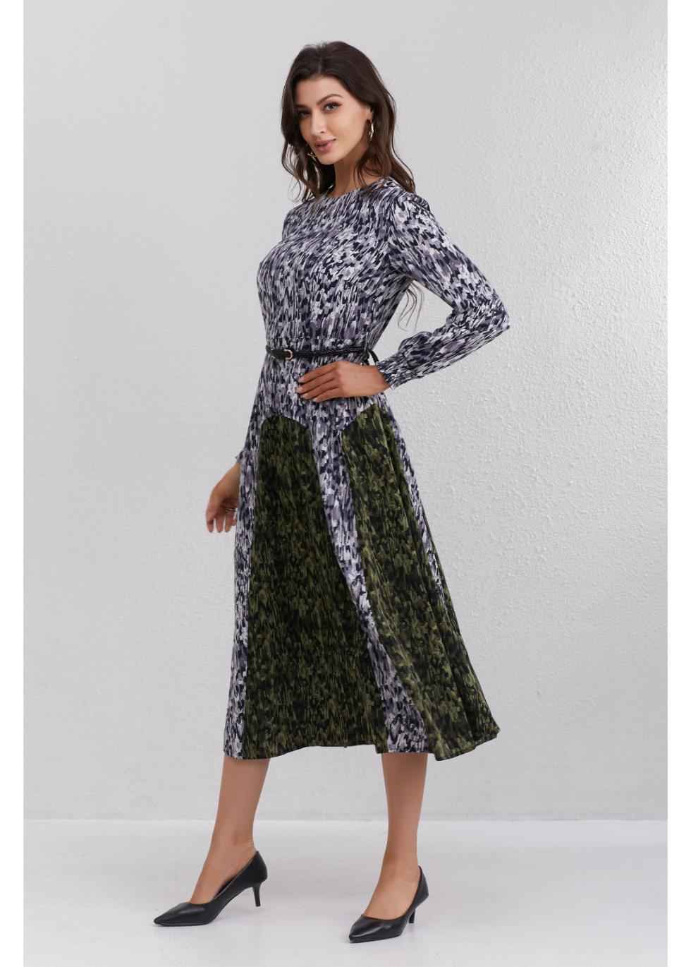 Mossy Meadow Midi Dress