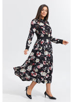 Spring Petals Midi Dress