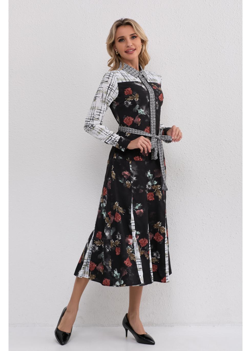 Rosebloom A-Line Dress