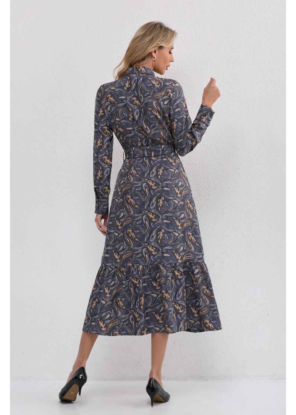 Paisley Charm Midi Dress