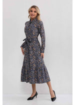 Paisley Charm Midi Dress