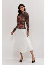 Autumn Meadow Stretch Top