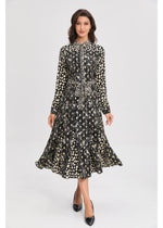 Midnight Luxe Midi Dress MissFinchNYC