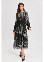 Cherry Blossom Tiered Dress MissFinchNYC