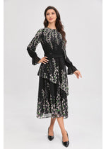 Cherry Blossom Tiered Dress MissFinchNYC