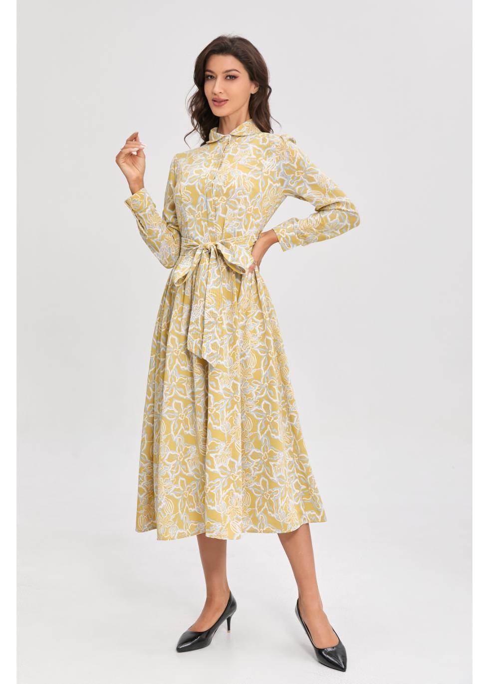 Sunbloom Midi Dress