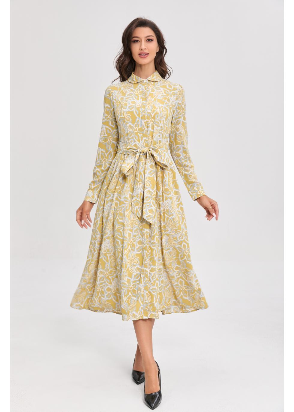 Sunbloom Midi Dress