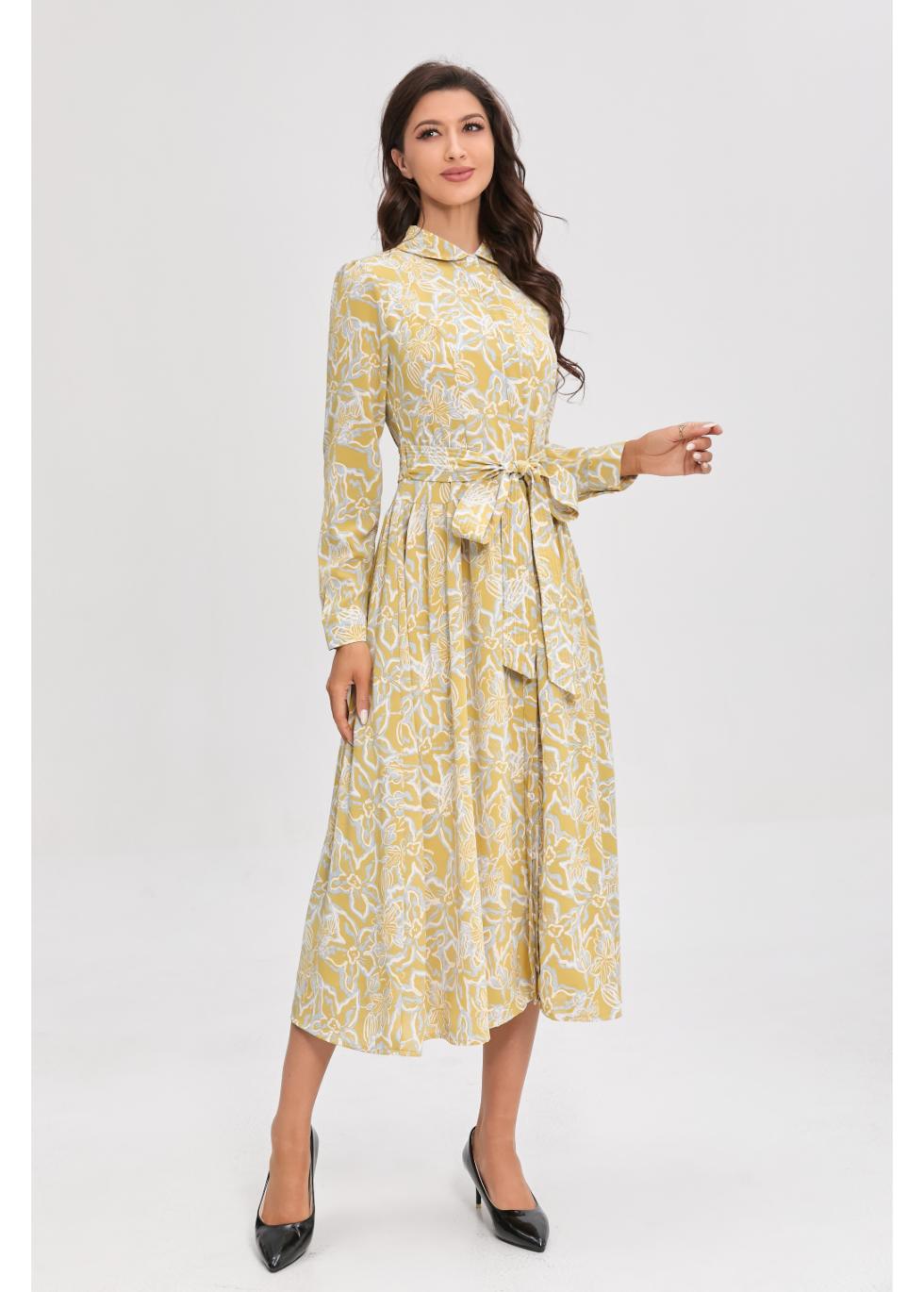 Sunbloom Midi Dress