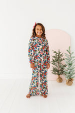 Holly Floral | GIRLS WIDE-LEG SET - By Baano