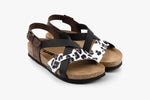 Noa by LEON- Women’s Leather Sandal- Ankle Strap with Adjustable Buckle & Arch Support