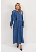 Deep Ocean Blue Midi Set