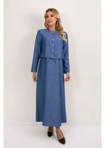 Deep Ocean Blue Midi Set