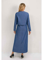 Deep Ocean Blue Midi Set