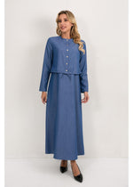 Deep Ocean Blue Midi Set