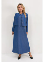 Deep Ocean Blue Midi Set