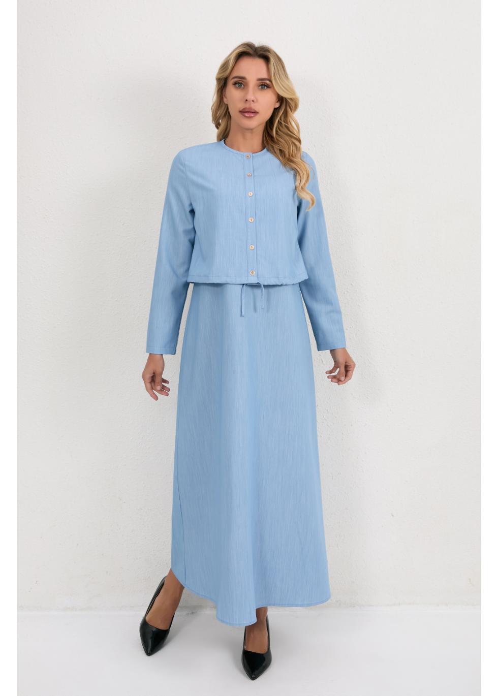 Sky Blue Ease Midi Set