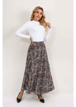 Tapestry Bloom Midi Skirt