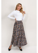 Tapestry Bloom Midi Skirt