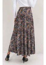 Tapestry Bloom Midi Skirt