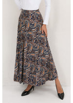 Tapestry Bloom Midi Skirt