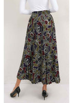 Mystic Petal Midi Skirt