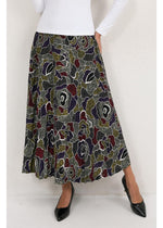 Mystic Petal Midi Skirt
