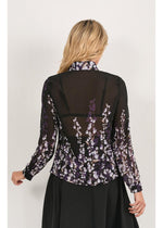 Violet Rain Blouse