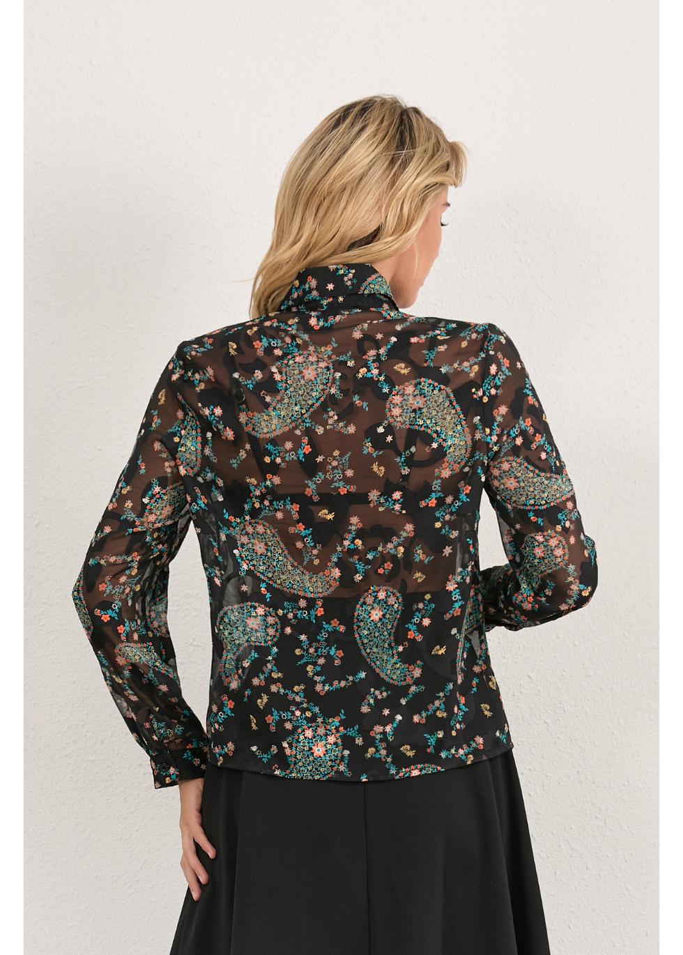 Twilight Paisley Blouse