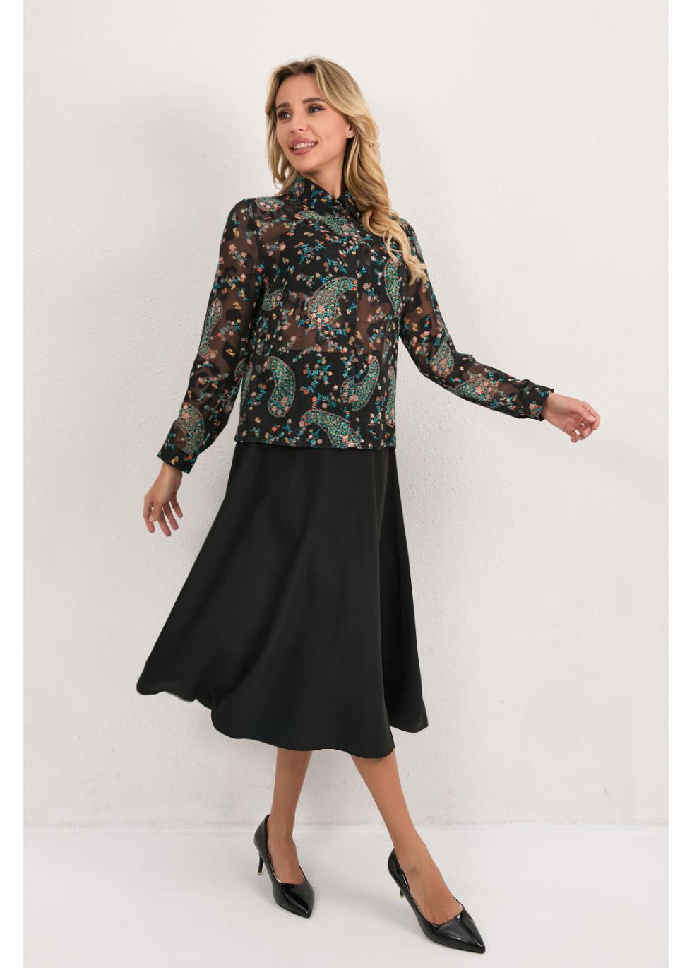 Twilight Paisley Blouse