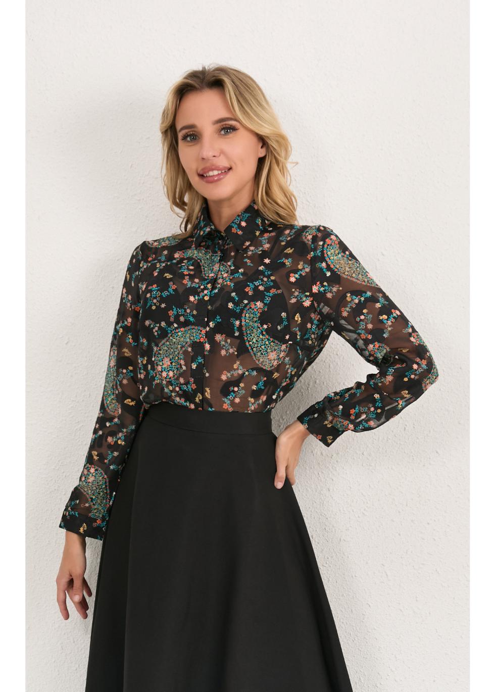 Twilight Paisley Blouse