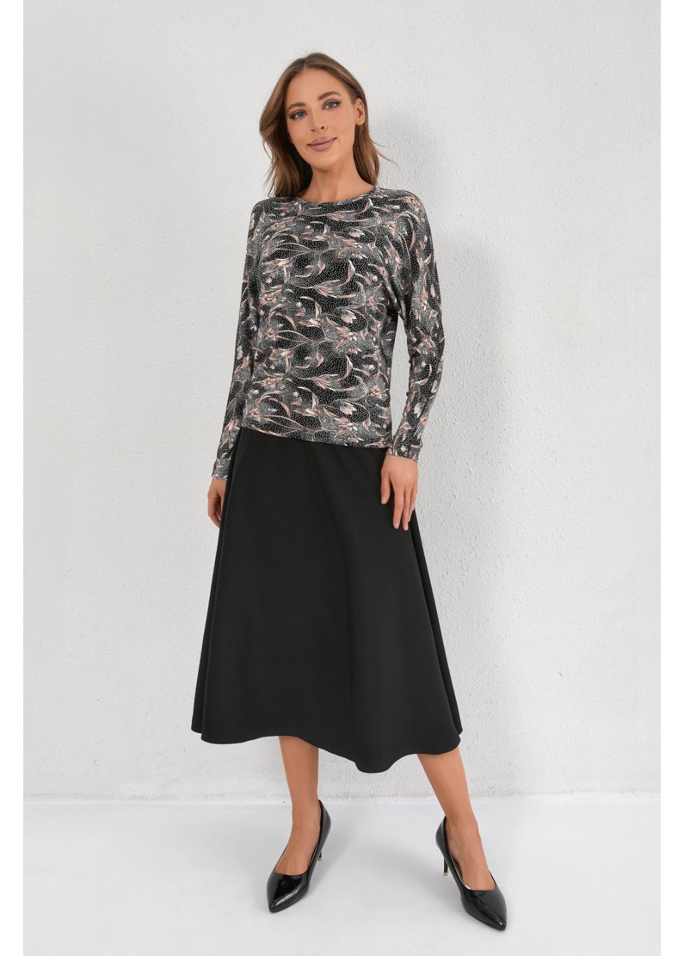 Dusky Bloom Knit Top