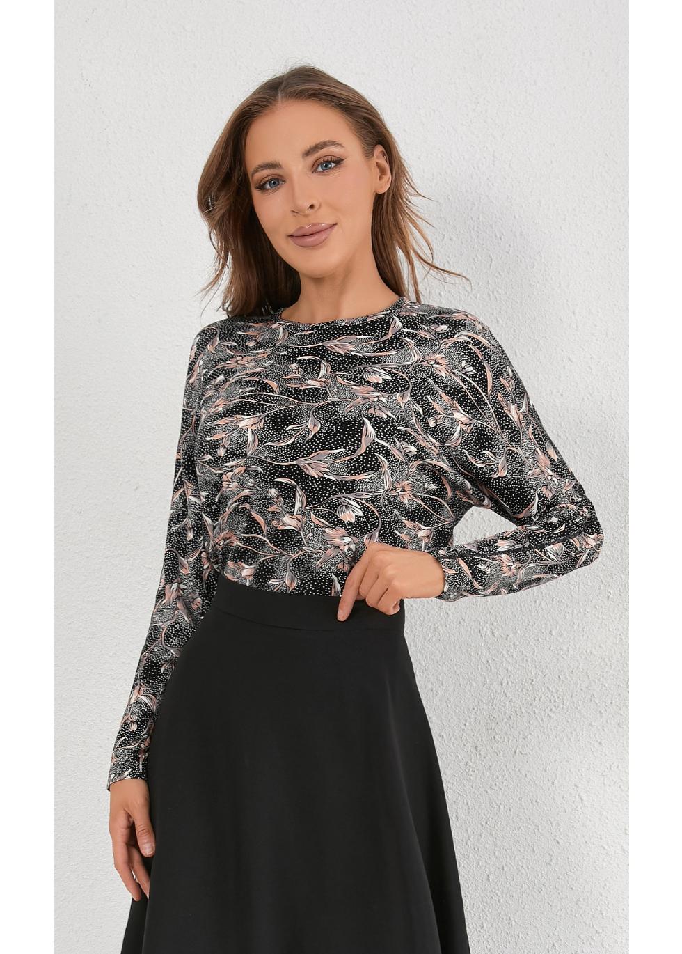 Dusky Bloom Knit Top