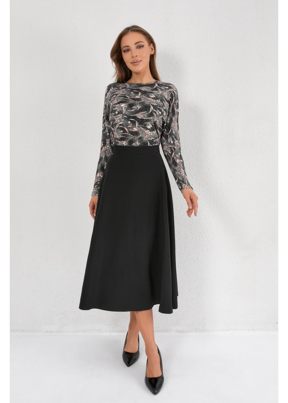 Dusky Bloom Knit Top