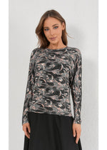 Dusky Bloom Knit Top