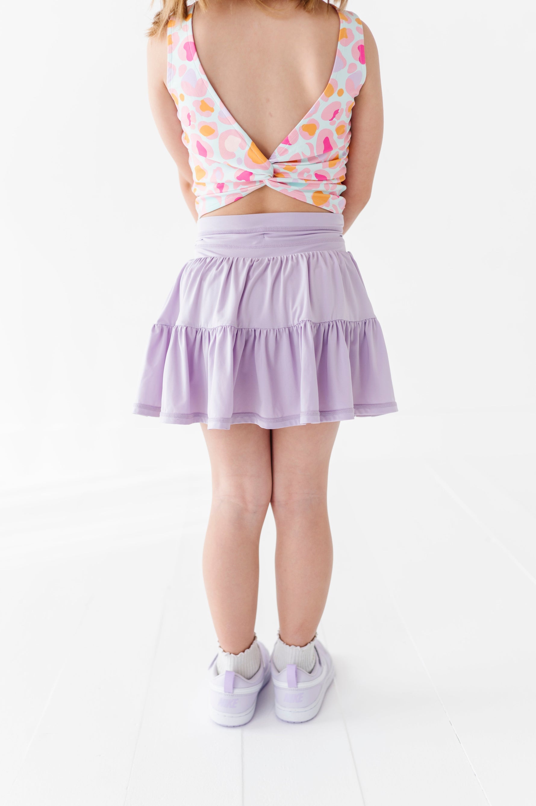 Very Violet | 2-tiered Skort - By Baano