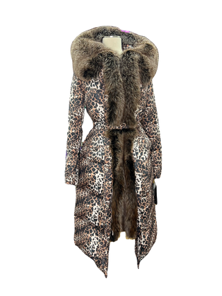Genuine Silver Fox Down Insulated Parka - By Baano
