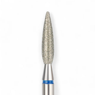 Elite Embrace Professional 2.3*10 mm Flame Nail Drill Bit Blue