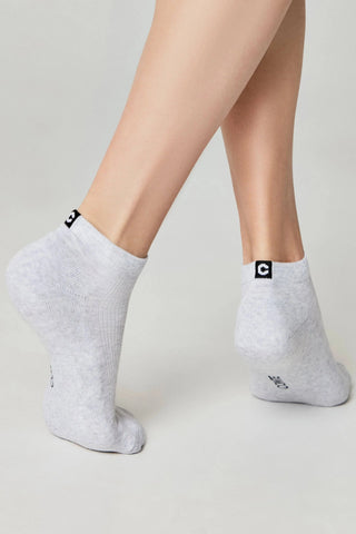 Cotton Ankle Socks Conte Active 571 - Terry Foot - By Baano