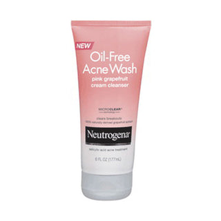 Neutrogena Oil Free Acne Wash Pink Grapefruit Cream Cleanser